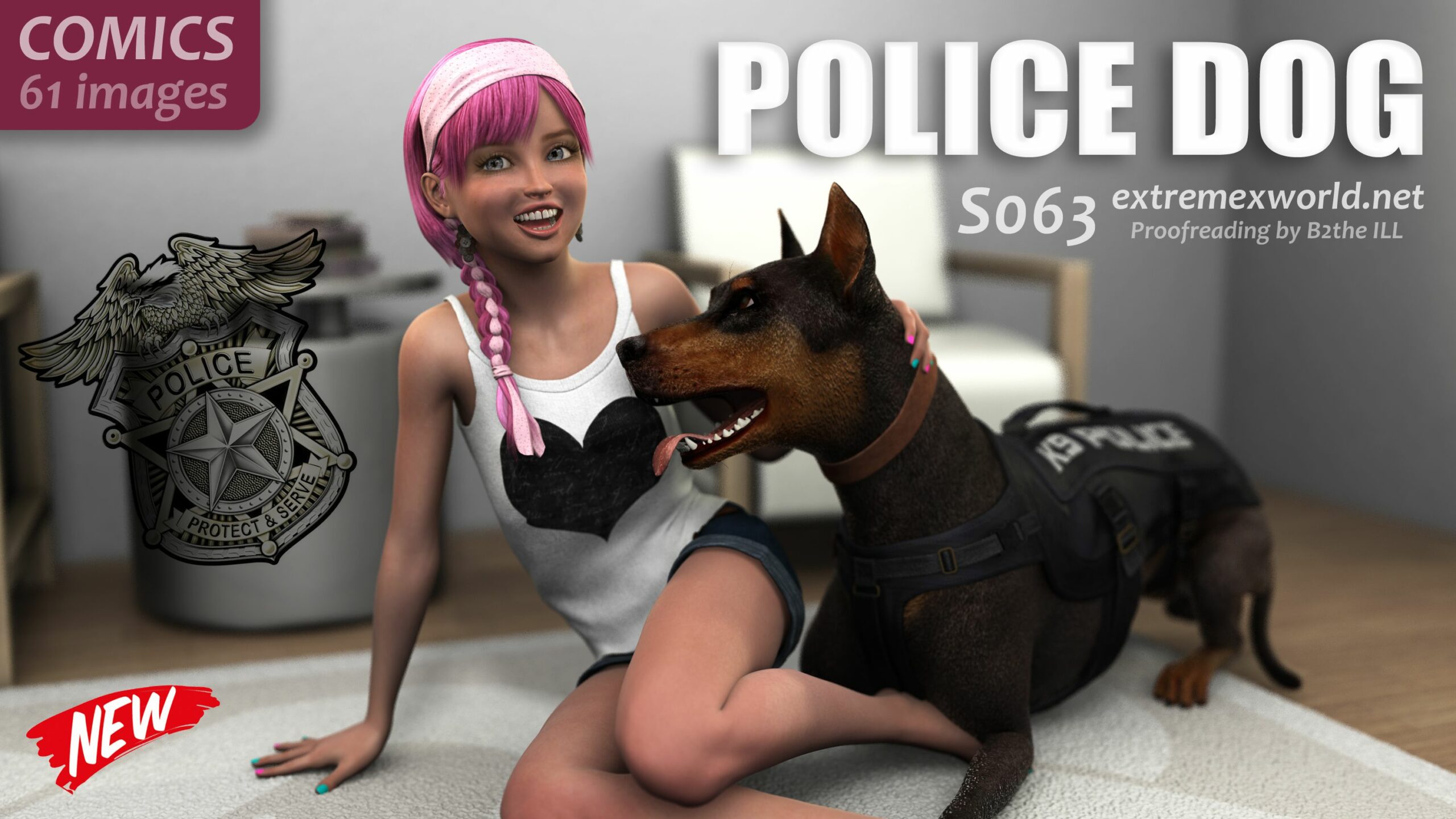 Police Dog ExtremeXWorld nHentai Comics 